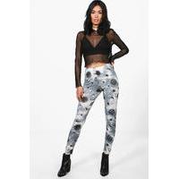 Festival Moon & Star Leggings - grey