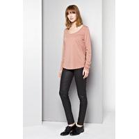 Featherweight Jersey Scoop Neck Top