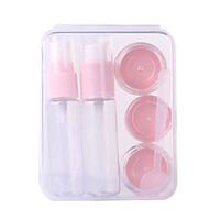 Fenlin Cosmetic Bottles Plastic 6 in One Set With Bag Random Color