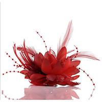 Feather Flower Fascinators for Wedding/Party Headpiece