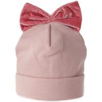 Federica Moretti pink wool hat with bow women\'s Jewellery in pink