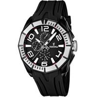 Festina Mens Rubber Strap Watch F16670-8