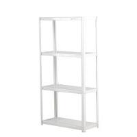 FF ZAMBA 4 SHELF BOLTLESS SHELVING WHITE