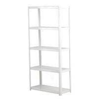 FF ZAMBA 5 SHELF BOLTLESS SHELVING WHITE