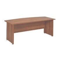 FF AVIOR 2000MM BOW FRONT DESK CHERRY