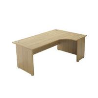 FF AVIOR 1800MM RH RADIAL DESK ASH