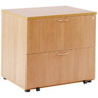 ff arista desk high side filer beech