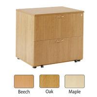 ff arista desk high side filer maple