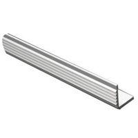 FFA Concept Anodised Aluminium Square Edge Step Edging (H)20mm (W)17.5mm (L)1m