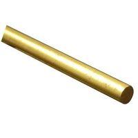 FFA Concept Brass Round Metal Rod (L)1m (Dia)8mm