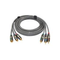 Fisual Super Pearl Silver Reference Component Video Cable 2m