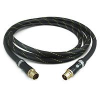 Fisual Hollywood Silver Star Aerial Cable Male To Female 1m