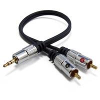 Fisual Pro Install Series 3.5mm Jack To Phono Cable 2m