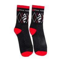 five ten sock blackred