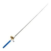 Fishing Rod Reel Combo Set Mini Telescopic Portable Pocket Pen Fishing Rod Pole + Reel Aluminum Alloy Fishing Line Soft Lures Baits Jig Hooks
