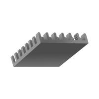 fischer elektronik ick bga 40x40x10 heat sink 138cw