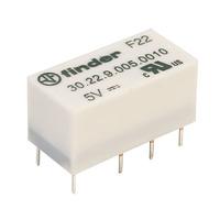 Finder 30.22.9.005.0010 5V Relay DPDT BT47W/5