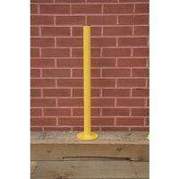 FIXED BOUNDARY POST - YELLOW (SURFACE MOUNTED)