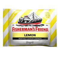 Fisherman\'s Friend Lemon Menthol Flavour Lozenges 25mg