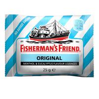 Fisherman\'s Friend Original Menthol & Eucalyptus Flavour Lozenges No Added Sugar 25mg