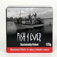 Fish4Ever Mackerel Fillets in Tomato Sa 125g