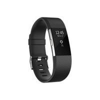 Fitbit Charge 2, Black / Stainless Steel - Large