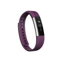 fitbit alta plum stainless steel small