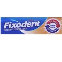 fixodent dual power denture adhesive