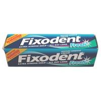 fixodent denture adhesive cream frsh