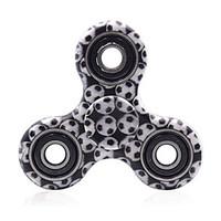 Fidget Spinner Hand Spinner Toys Tri-Spinner Metal ABS Plastic EDCStress and Anxiety Relief Office Desk Toys Relieves ADD, ADHD, Anxiety, 