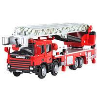 Fire Engine Vehicle Toys Car Toys 1:50 Metal ABS Plastic Red Model Building Toy