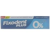 fixodent plus 0 adhesive cream