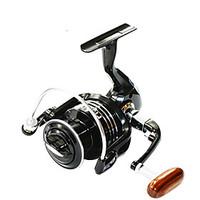FISHDROPS BSLGH3000 5.5:1, 13 Ball Bearings One Way Clutch Spinning Fishing Reel, Right Left Hand Exchangable