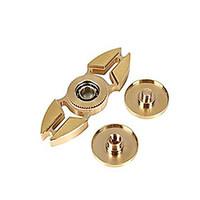 Fidget Spinner Hand Spinner Toys Two Spinner Metal Aluminium EDCStress and Anxiety Relief Office Desk Toys Relieves ADD, ADHD, Anxiety, 