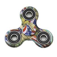 Fidget Spinner Hand Spinner Toys Tri-Spinner Plastic Metal EDCOffice Desk Toys Relieves ADD, ADHD, Anxiety, Autism for Killing Time Focus