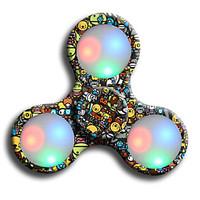 Fidget Spinner Hand Spinner Toys Ring Spinner LED Spinner ABS EDCRelieves ADD, ADHD, Anxiety, Autism Stress and Anxiety Relief Office