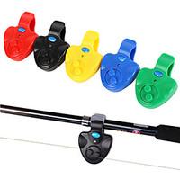 Fishing Electronic LED Light Fish Bite Sound Alarm Bell Clip On Fishing Rod