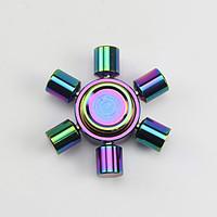 Fidget Spinner Hand Spinner Toys Six Spinner Metal EDCStress and Anxiety Relief Office Desk Toys for Killing Time Focus Toy Relieves ADD, 