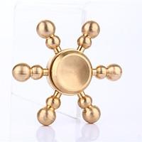Fidget Spinner Hand Spinner Toys Toys Brass EDCFocus Toy Relieves ADD, ADHD, Anxiety, Autism Stress and Anxiety Relief Office Desk Toys