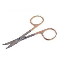 finesse straight cuticle scissors gold