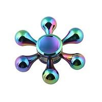 Fidget Spinner Hand Spinner Toys Tri-Spinner Metal EDCStress and Anxiety Relief Office Desk Toys for Killing Time Focus Toy Relieves ADD, 