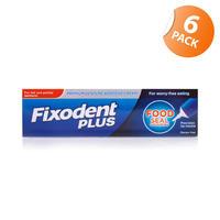 Fixodent Food Seal Denture Adhesive Cream - 6 Pack