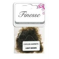 Finesse Hairnets - Light Brown