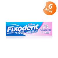 Fixodent Original Denture Adhesive Cream Mint - 6 Pack