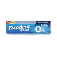 Fixodent Plus 0% Denture Adhesive Cream Flavour Free