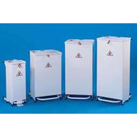 Fire Retardant Clinical Bins With Hands Free Lid