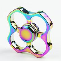 Fidget Spinner Hand Spinner Toys UFO Five Spinner Metal EDC Relieves ADD ADHD Anxiety Autism Stress and Anxiety Relief Office Desk Toys for