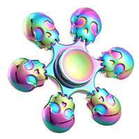 Fidget Spinner Hand Spinner Toys Five Spinner Metal EDC Relieves ADD ADHD Anxiety Autism Stress and Anxiety Relief Office Desk Toys for