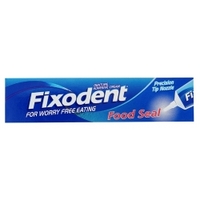 fixodent denture adhesive cream food seal 40g