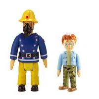Fireman Sam 2 Figure Pack - Sam with Mask & Norman